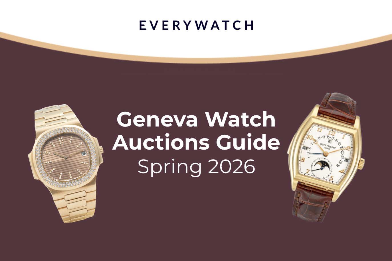 Complete Calendar: Geneva Watch Auctions Spring 2026