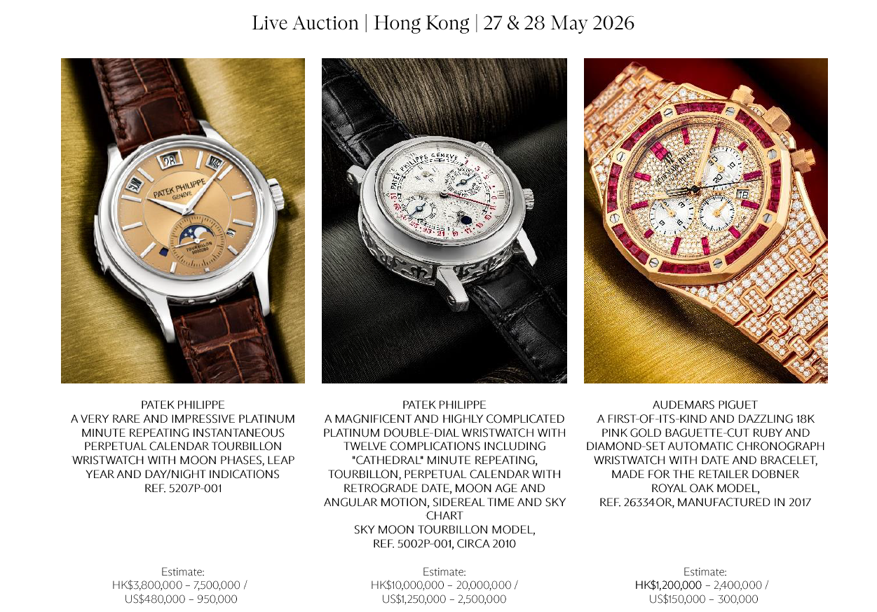 Whatch Spring Geneva Watch Auctions Spring 2026: Complete Calendar & Highlights