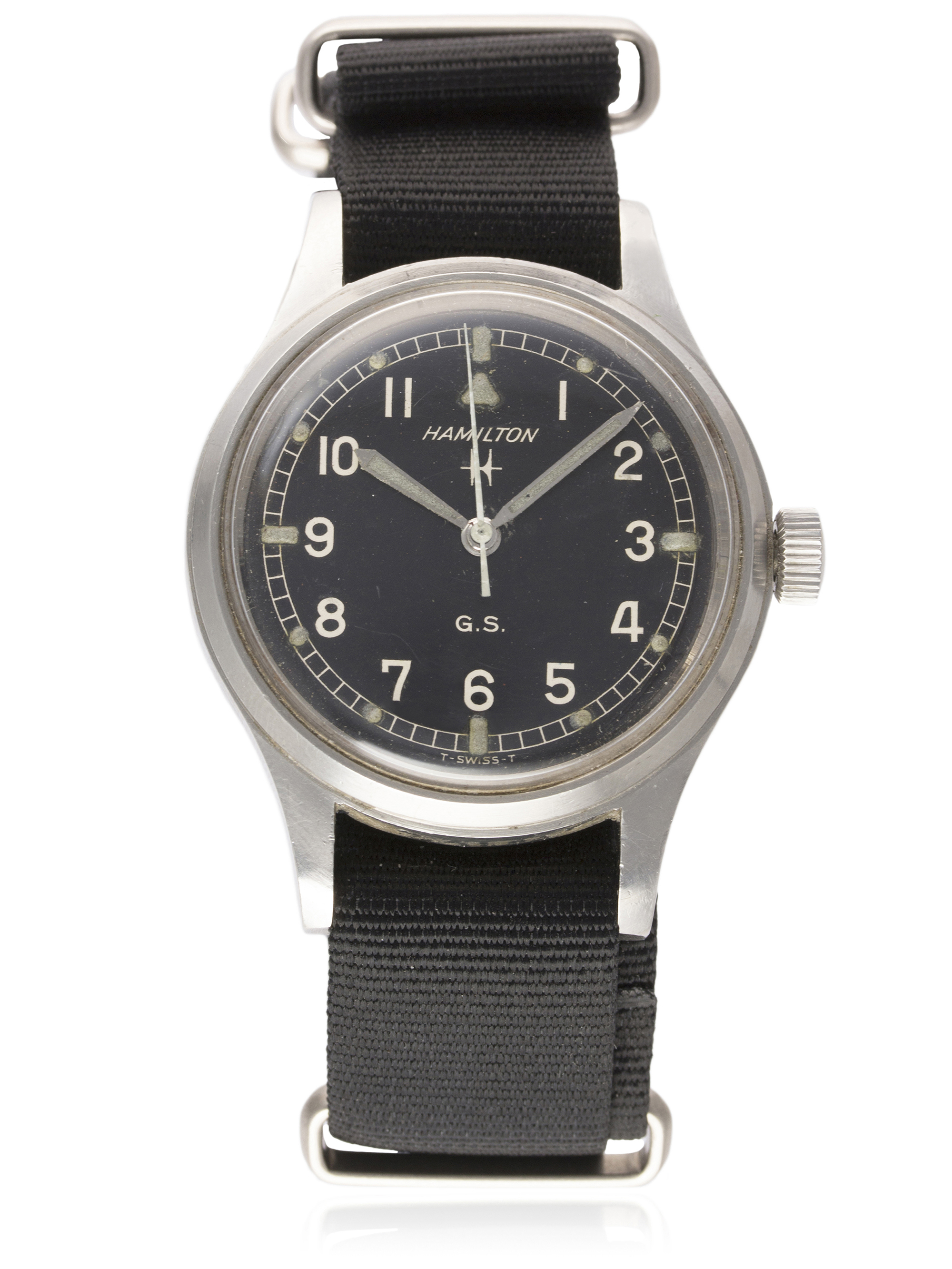 Hamilton SERVICE 75003-03 Stainless steel Black 1960 Modern