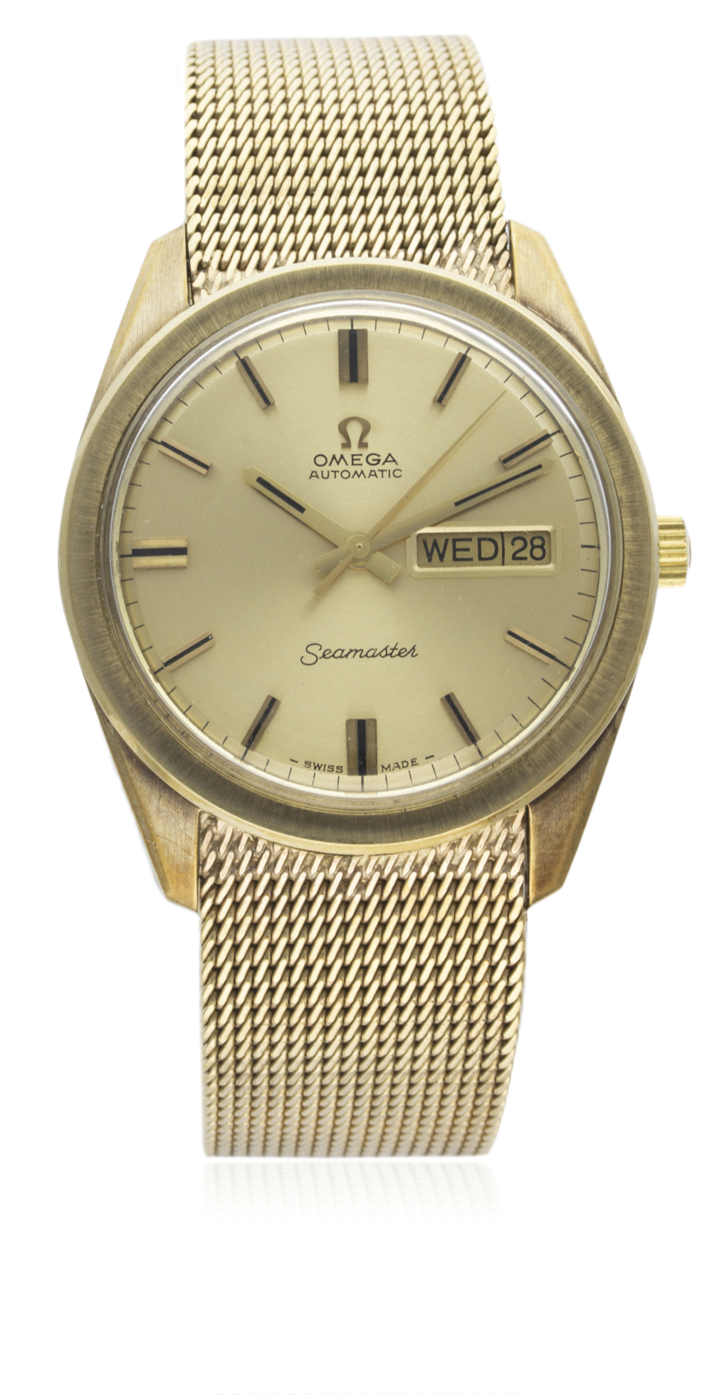 Omega Seamaster 166.5032 Yellow gold Champagne 1969 | EveryWatch