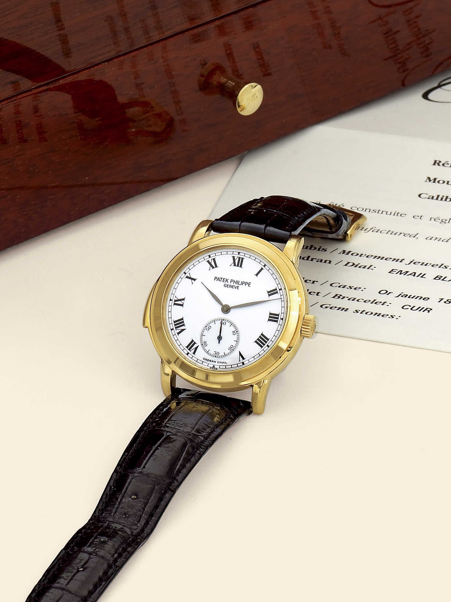 Patek Philippe Minute Repeater 5079 Yellow gold White 2000 United ...