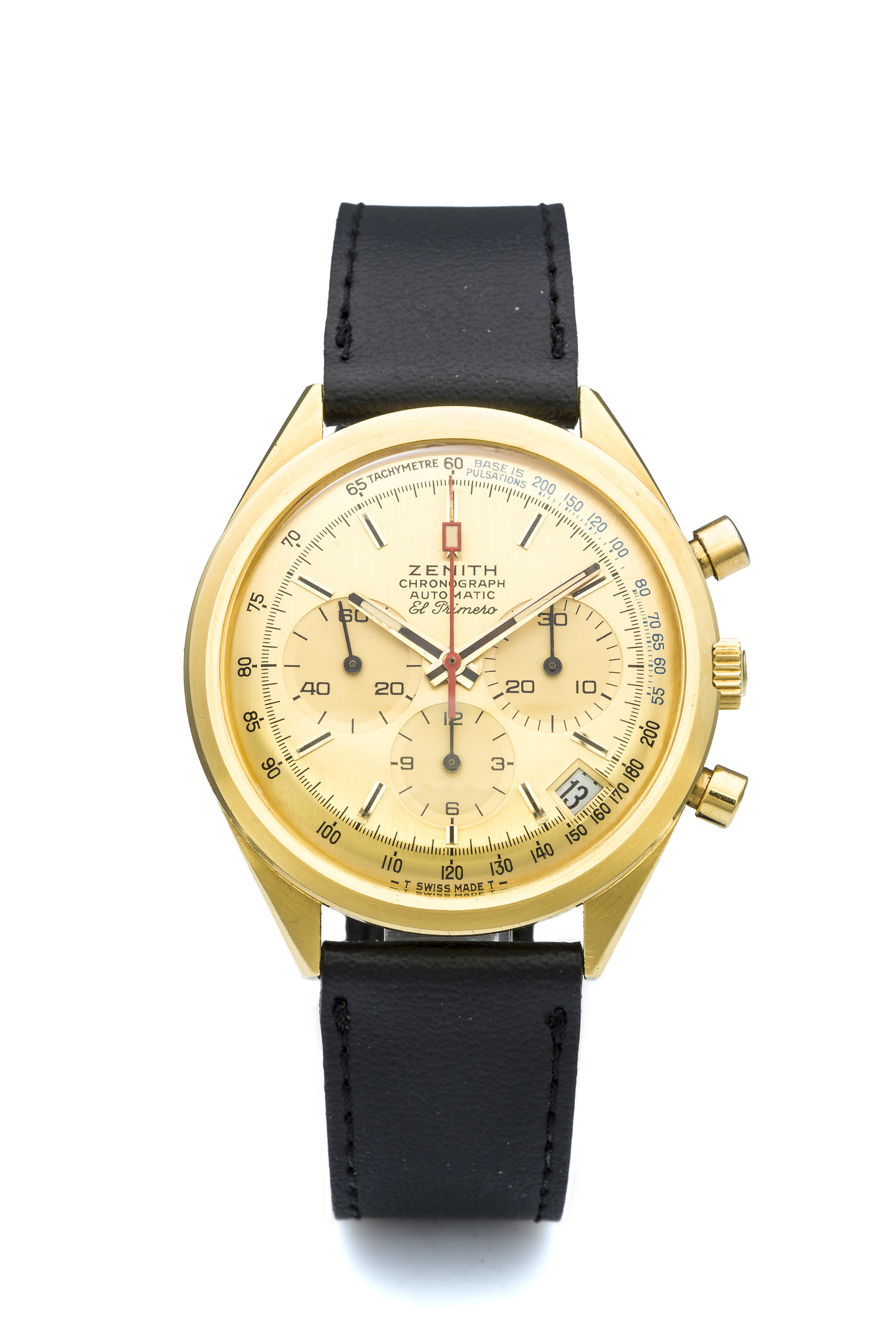 Zenith Chronomaster G581 Yellow gold Champagne 1969 | Important