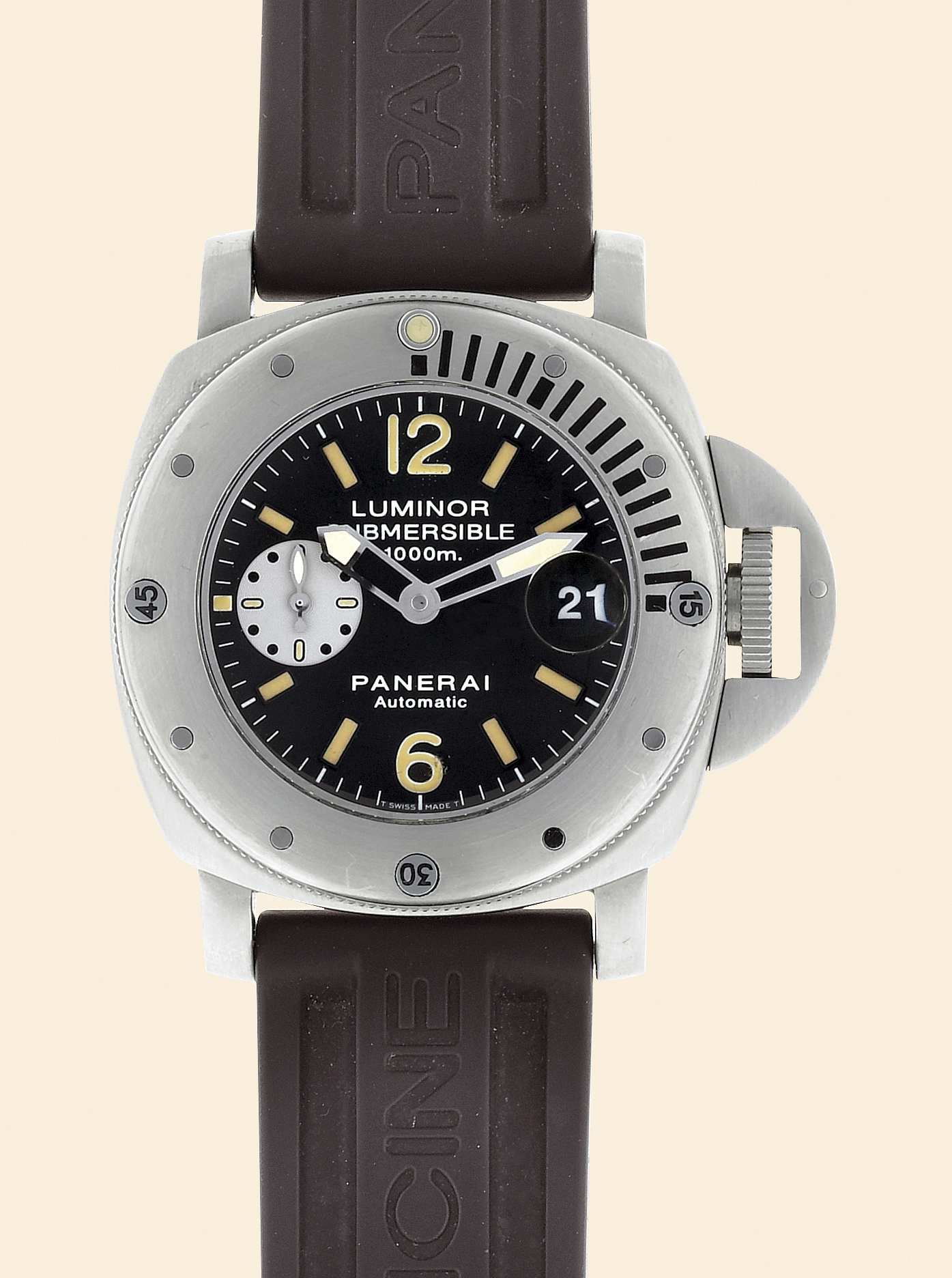 Panerai Luminor OP6541 Stainless steel Black 2000 | Important