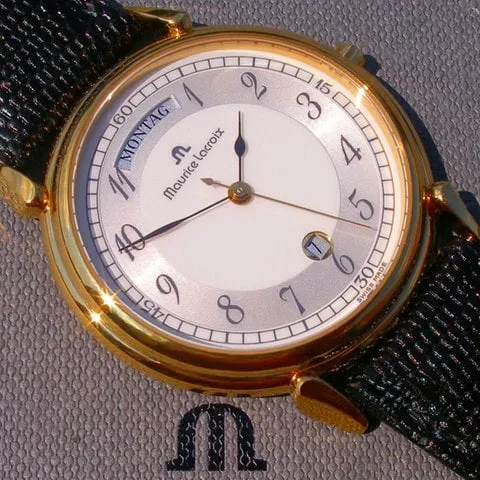 Popular WERT 1450 € MAURICE LACROIX DATE AUTOMATIK UHR STAHL vxlt 70557