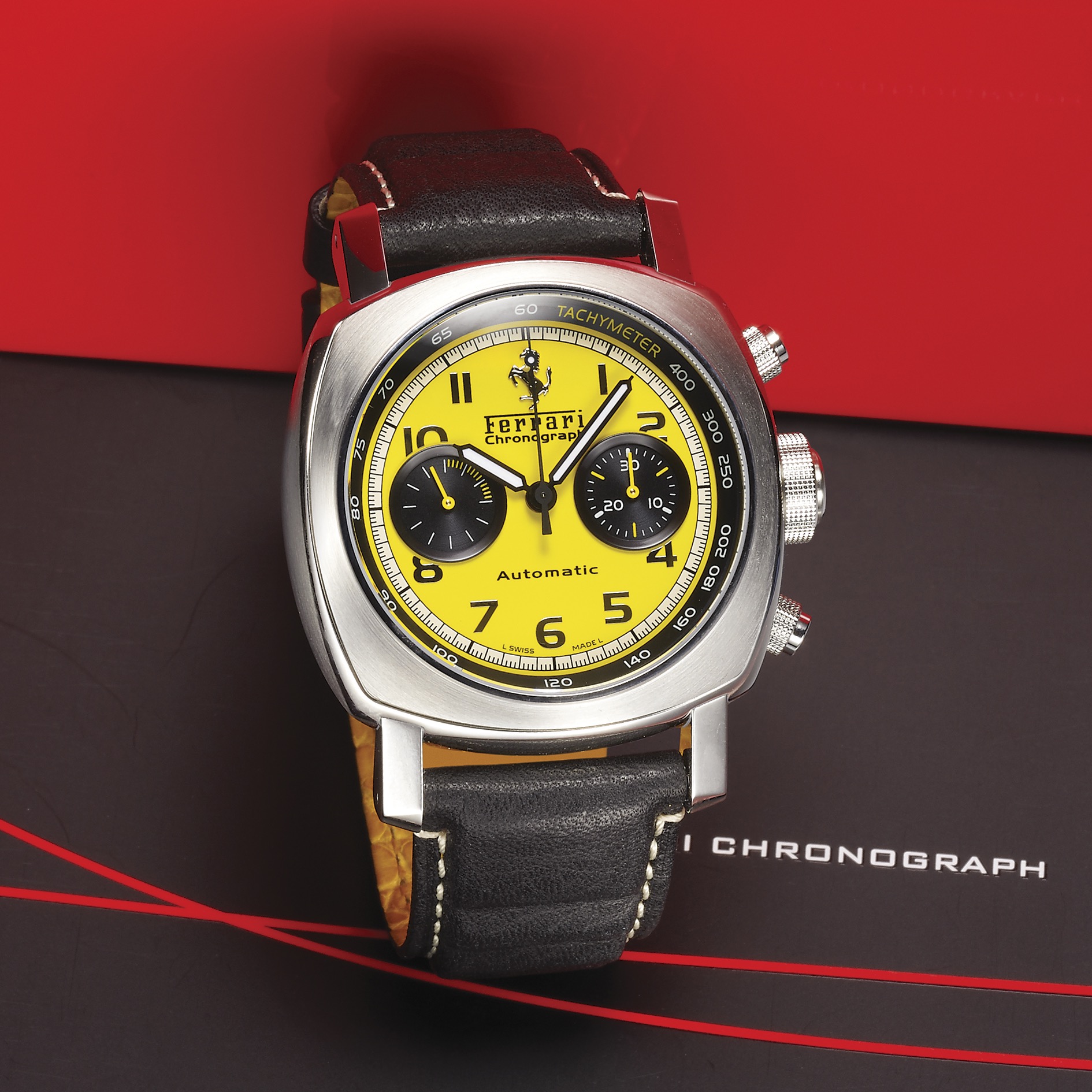 Panerai Ferrari F6656 Stainless steel Golden 2007 | Important