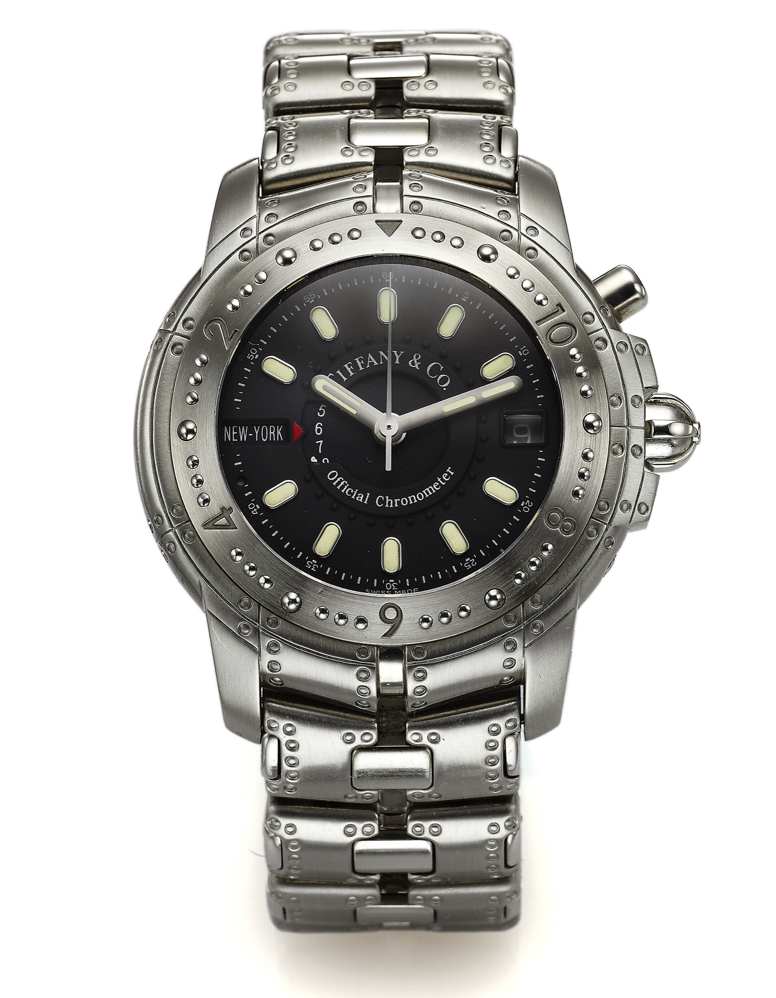 Tiffany M141 Stainless steel Black 2010 | Important Modern