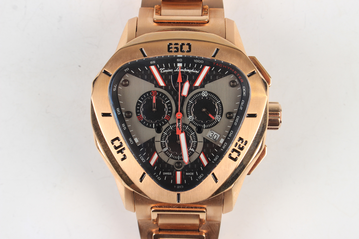 Tonino Lamborghini Stainless steel Gray | wristwatches-and-pocket