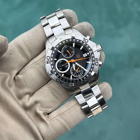 TAG Heuer Aquaracer CAF2113.BA0809 Stainless steel Black | Dealer