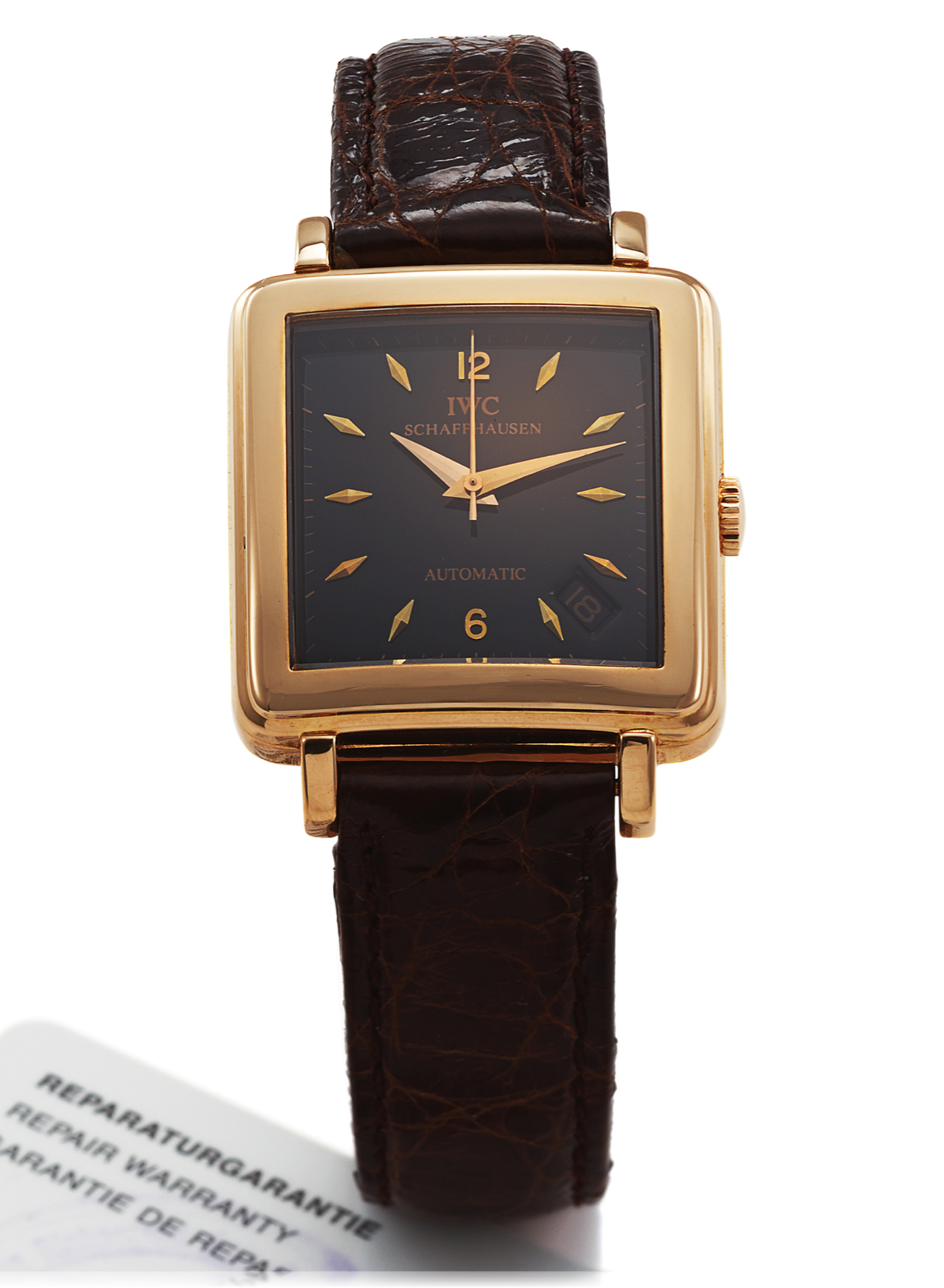 iwc square watch