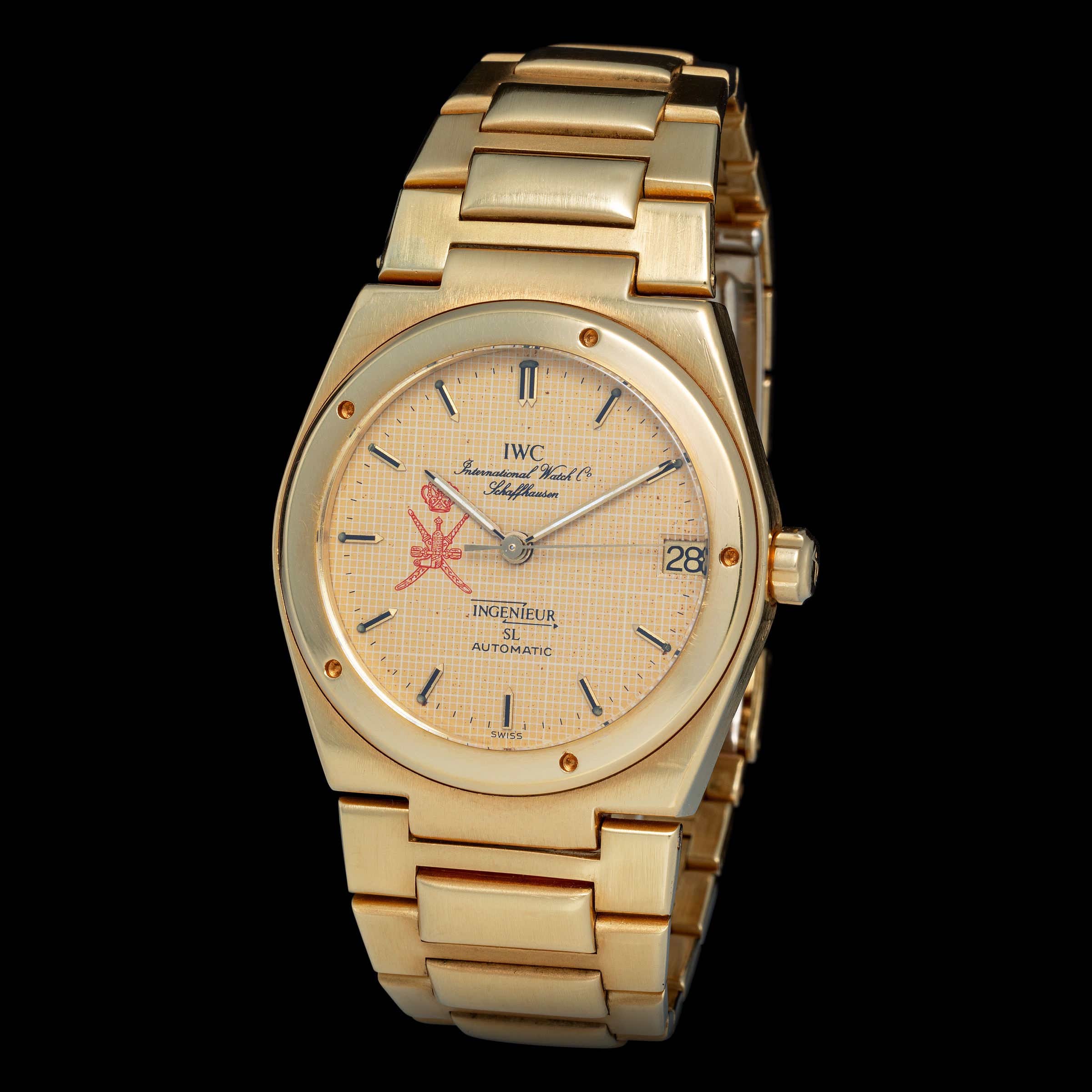 iwc ゴールド　シャウハウゼン IWC Ingenieur 9225 Yellow gold Champagne 1980 | Exclusive