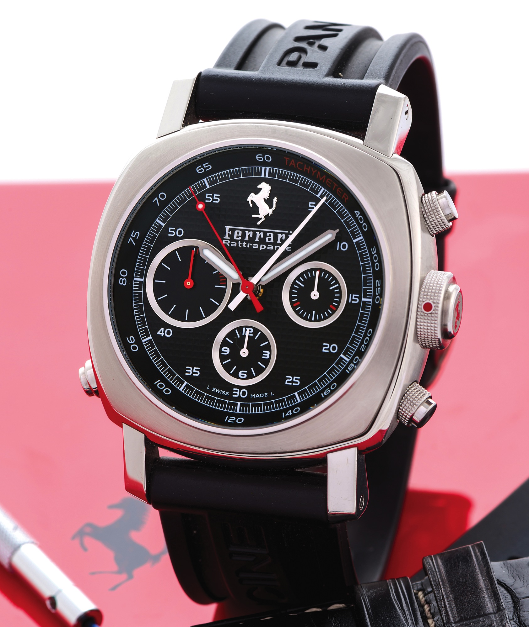 Panerai Ferrari F6657 Stainless steel Black 2006 | Important