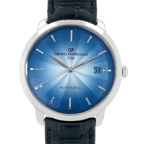 Girard-Perregaux 1966 49555-11-431-BB60 Stainless steel Blue