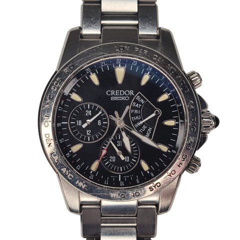 Seiko Credor Seiko Credor Phoenix World Timer Day Date Tetsuya