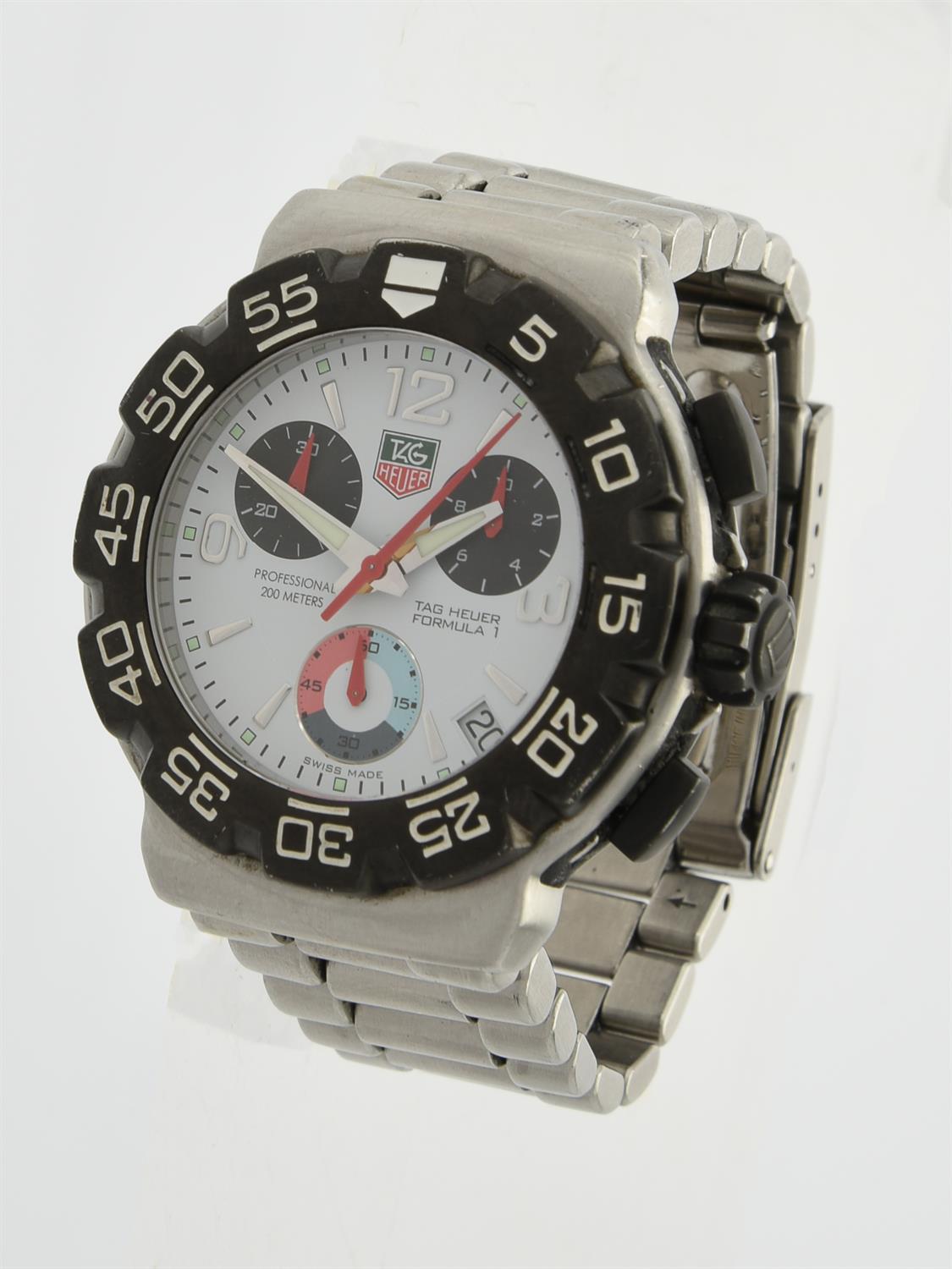 [良品] TAG Heuer Formula 1 CAC1111 MINT TAG Heuer Formula 1 CAC1111-0 Chronograph Stainless