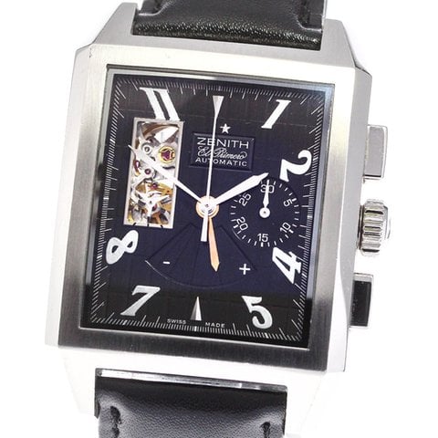 Zenith Port Royal 03.0550.4021/77.R512 Stainless steel Black