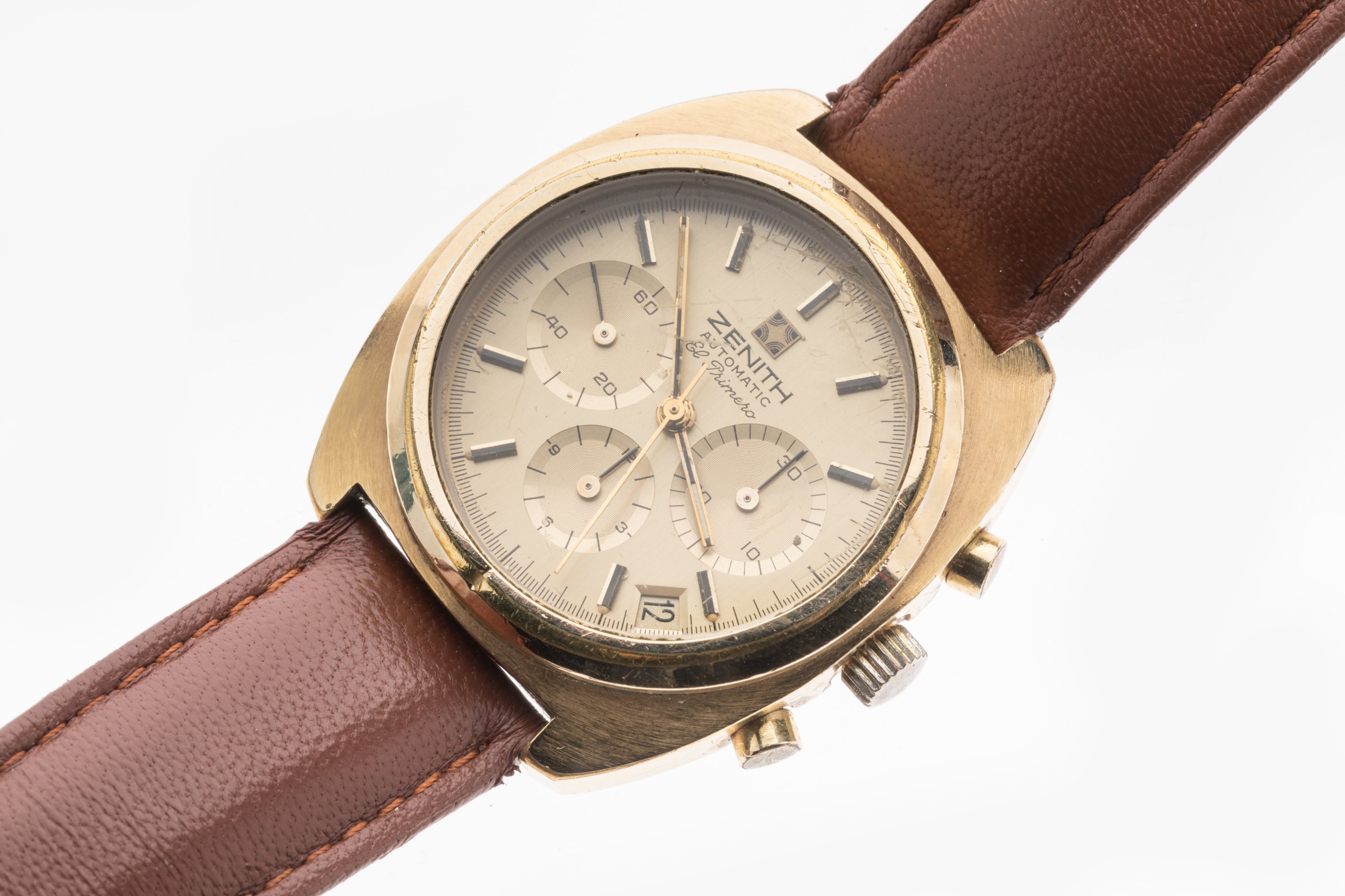 Zenith El Primero 20-0220-416 Yellow gold Champagne 1973