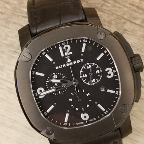BURBERRY BBY1101 クロノグラフ　THE BRITAIN Burberry The Britain Watch Collection