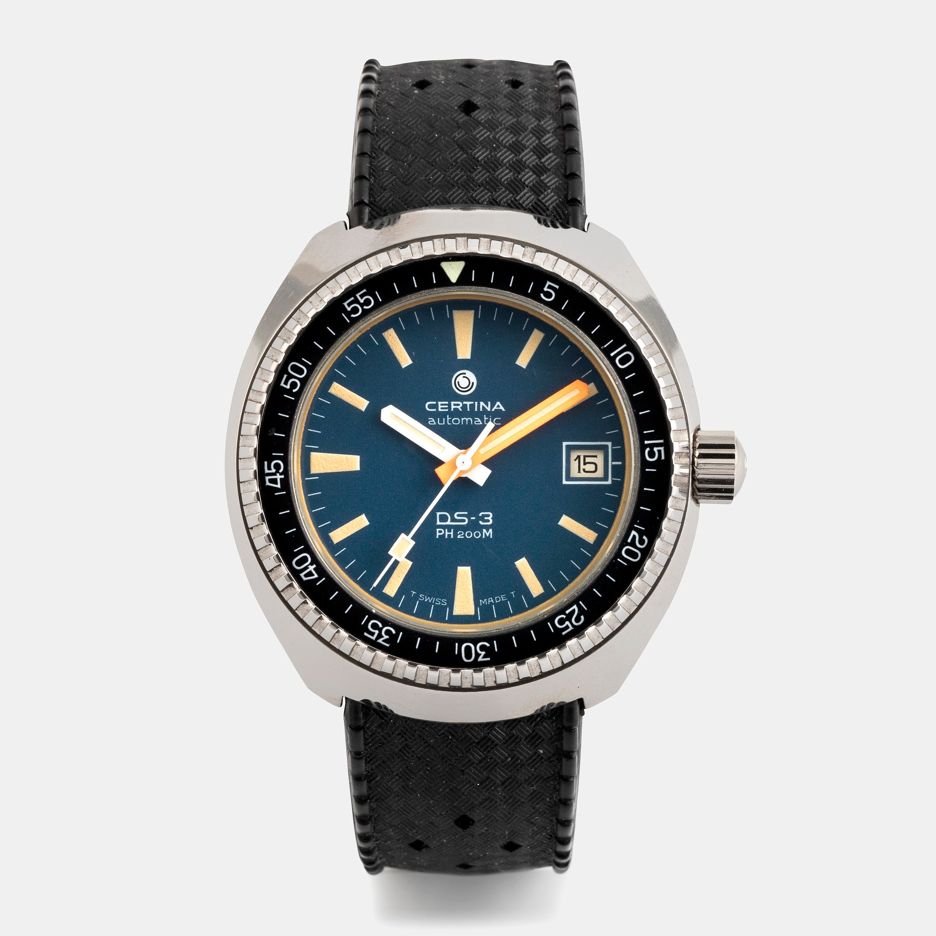 Certina DS 919 1402 41 Stainless steel Blue 1977 | Important