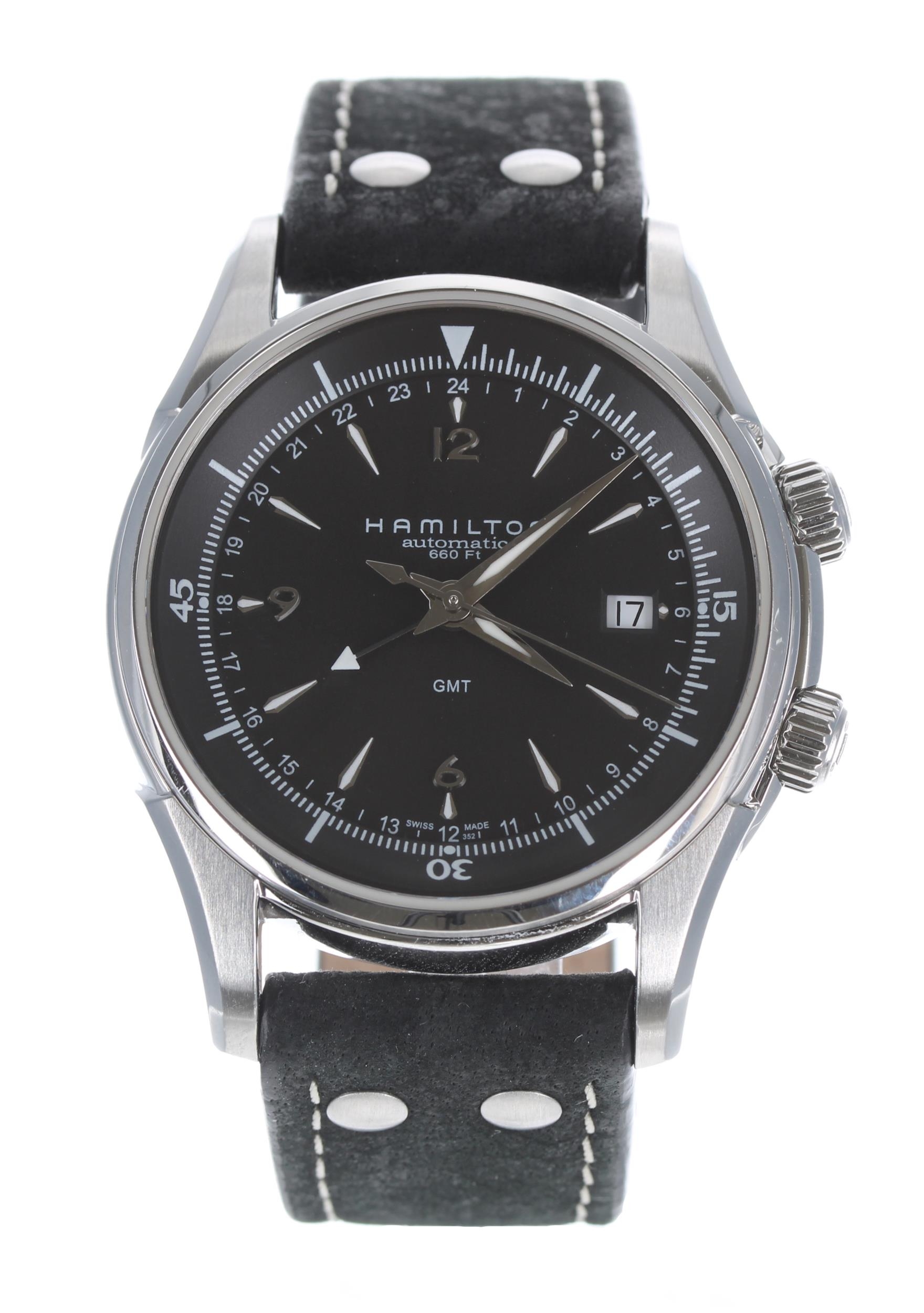 Hamilton Jazzmaster H326150 Stainless steel Black The Watch