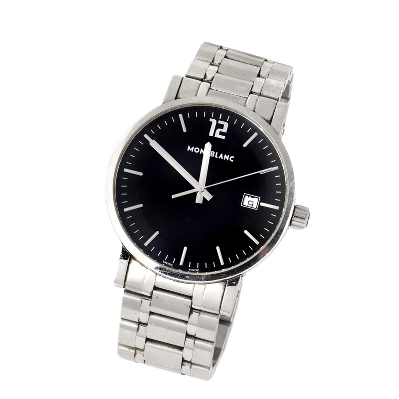 Montblanc Summit 7093 Stainless steel Black | WATCHES AND PENS 