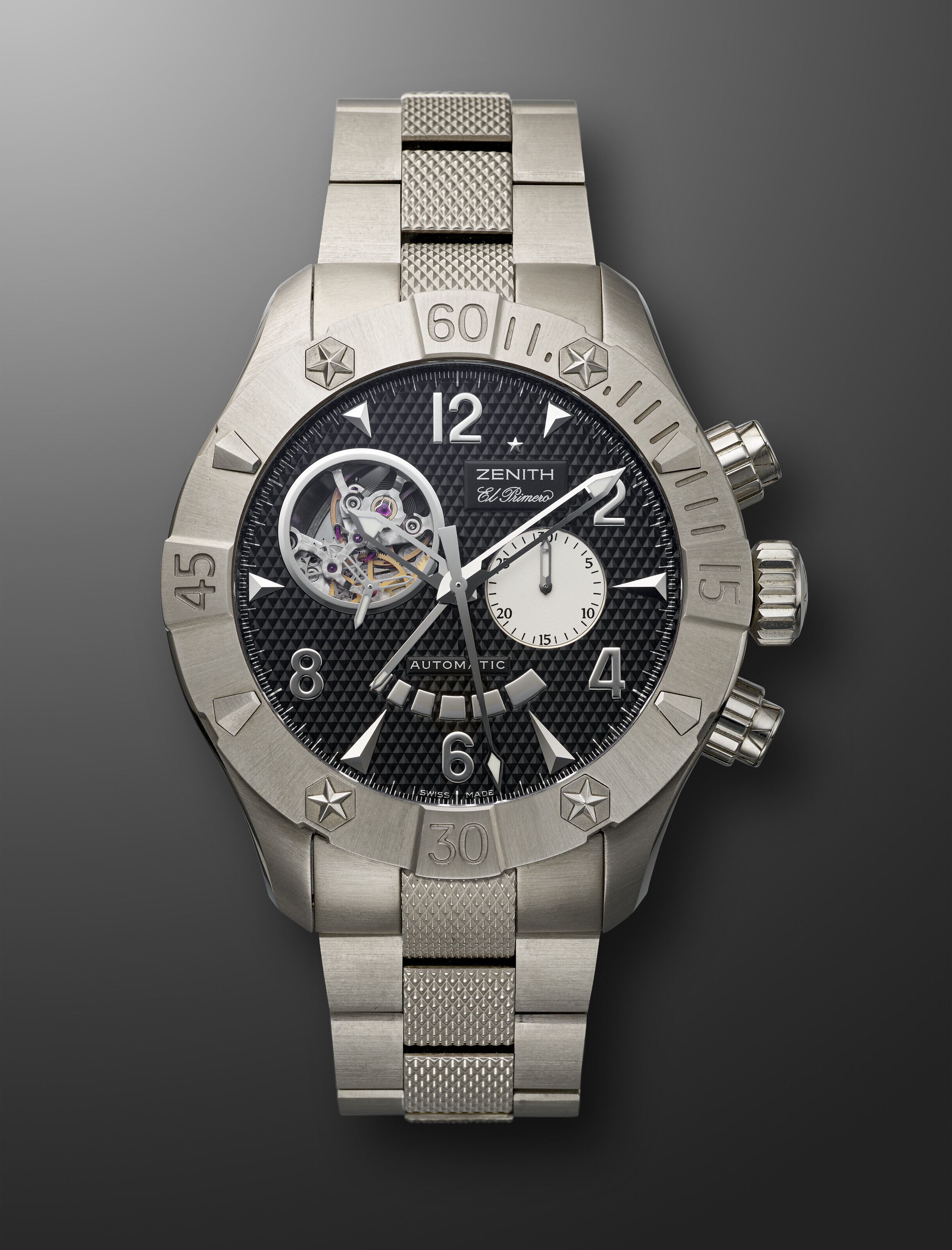 Zenith Defy El Primero 03.0526.4021 Stainless steel Black 2000