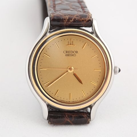 Seiko Credor 4J81-0A60 Stainless steel Golden | Dealer | EveryWatch