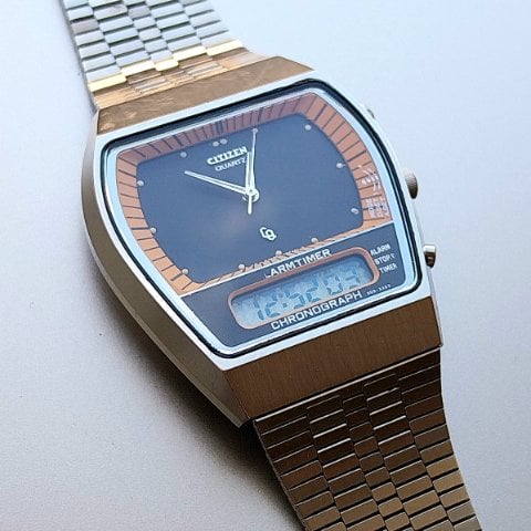 Citizen Citizen Quartz Ana-Digi AlarmTimer Chronograph 4-098765