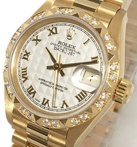 Rolex Lady-Datejust 69258 Yellow gold White 1991 Japan | Dealer | EveryWatch