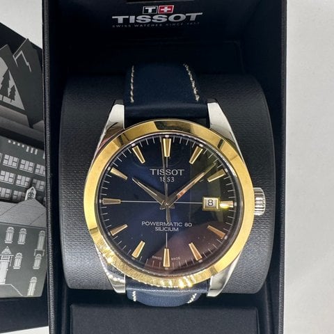 Tissot T-Gold T927.407.46.041.01 Stainless steel Blue | Dealer