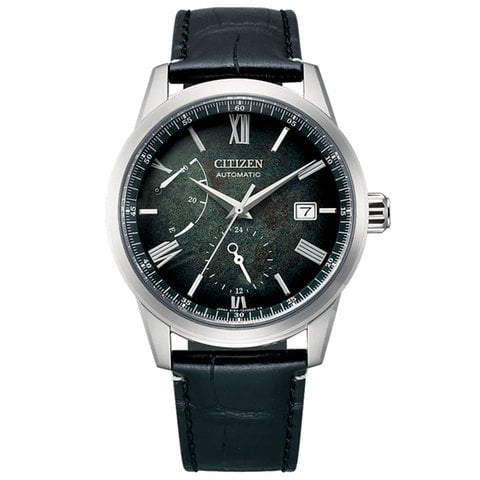 シチズン NB3020-16w 銀箔 漆塗り 自動巻 グリーン Citizen NB3020-16W Stainless steel Green | Dealer | EveryWatch
