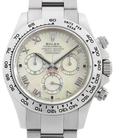 Rolex Daytona 116509 White gold Japan | Dealer | EveryWatch