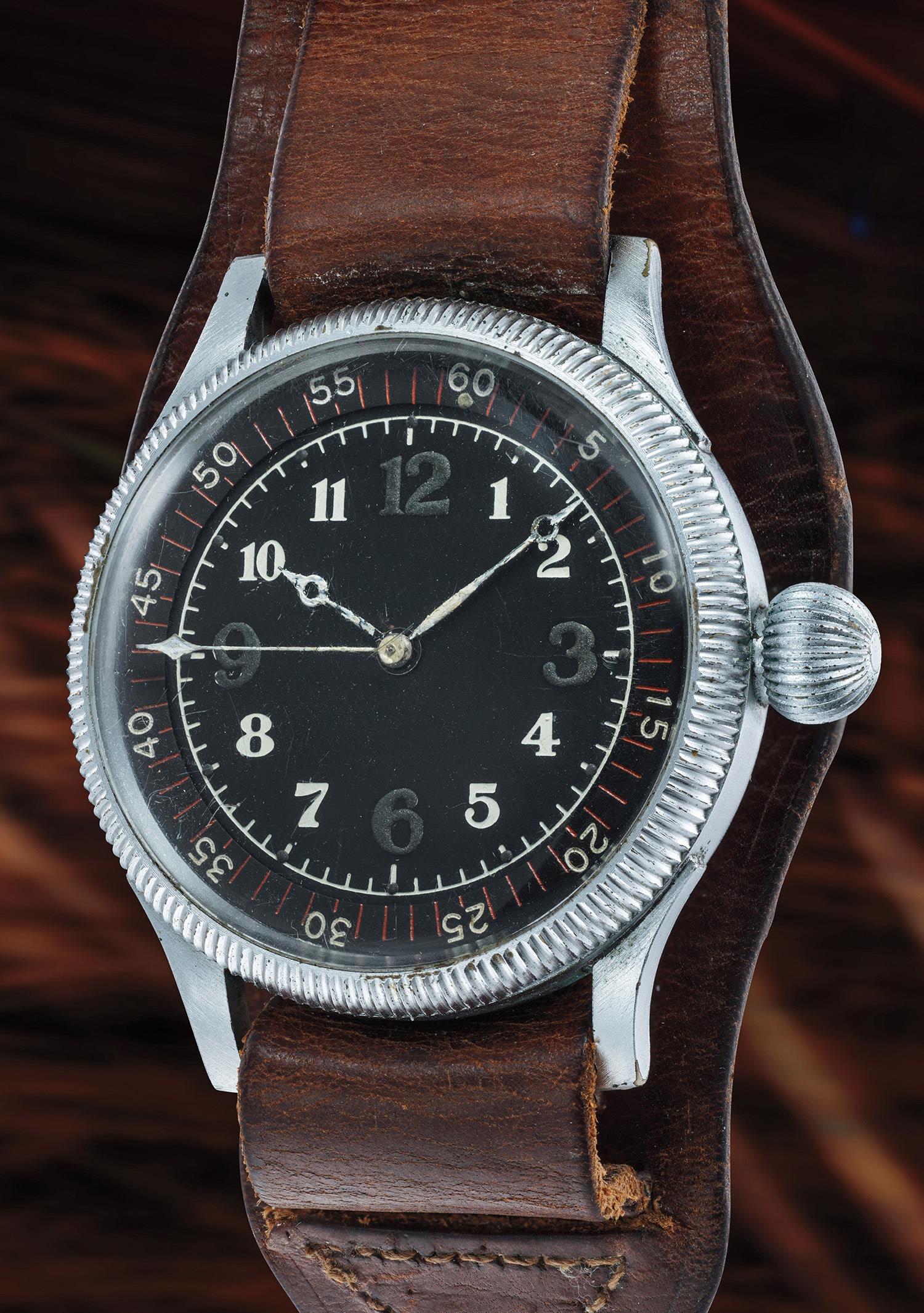 Seikosha Tensoku-Doke Nickel Black 1942 | The Geneva Watch Auction