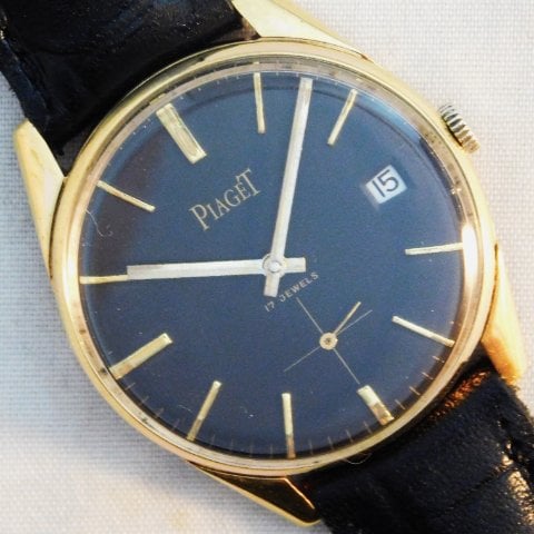 PIAGET 手巻き腕時計 メンズ Piaget 49775 Yellow gold Black 1940 | Dealer | EveryWatch