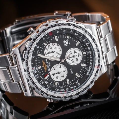 Breitling Navitimer Jupiter Pilot A59028 Stainless steel Black