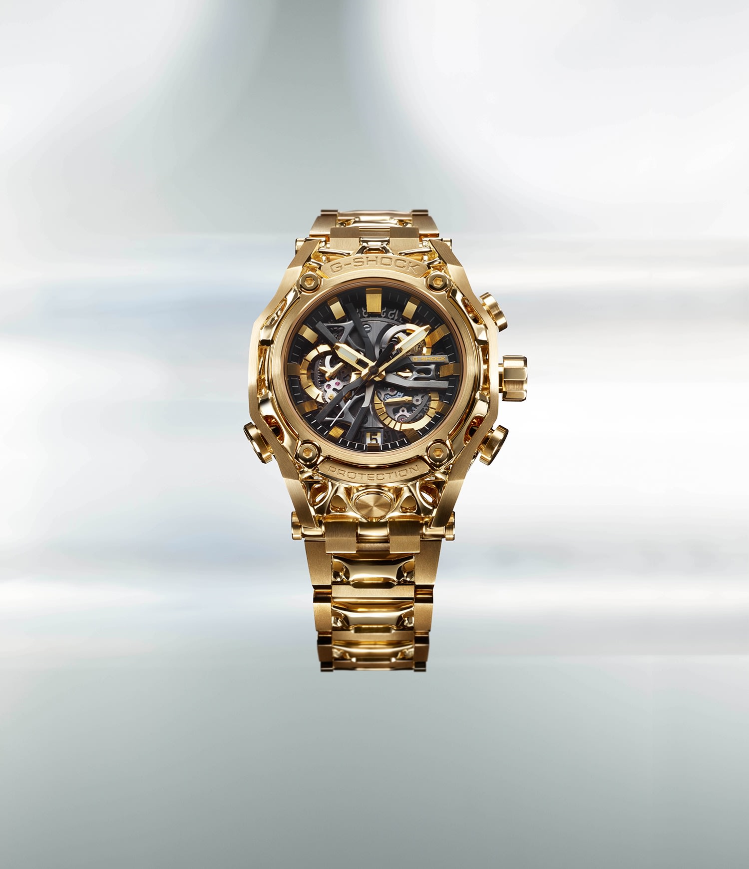 Casio G-Shock G-SHOCK G-D001 Yellow gold Skeletonized 2023