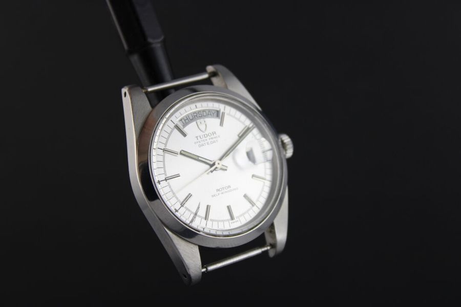 Tudor Day-Date 9450 Stainless steel Silver France Horlogerie rue