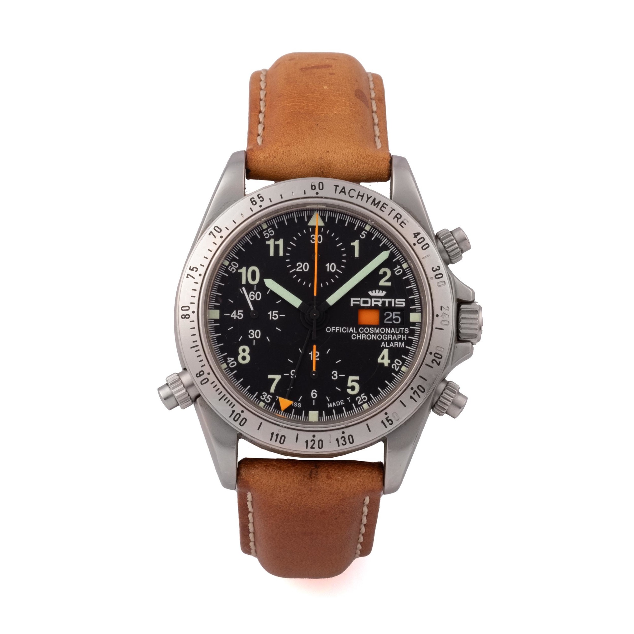 Fortis Cosmonaut Chronograph Alarm Men's Fortis B-42 Official