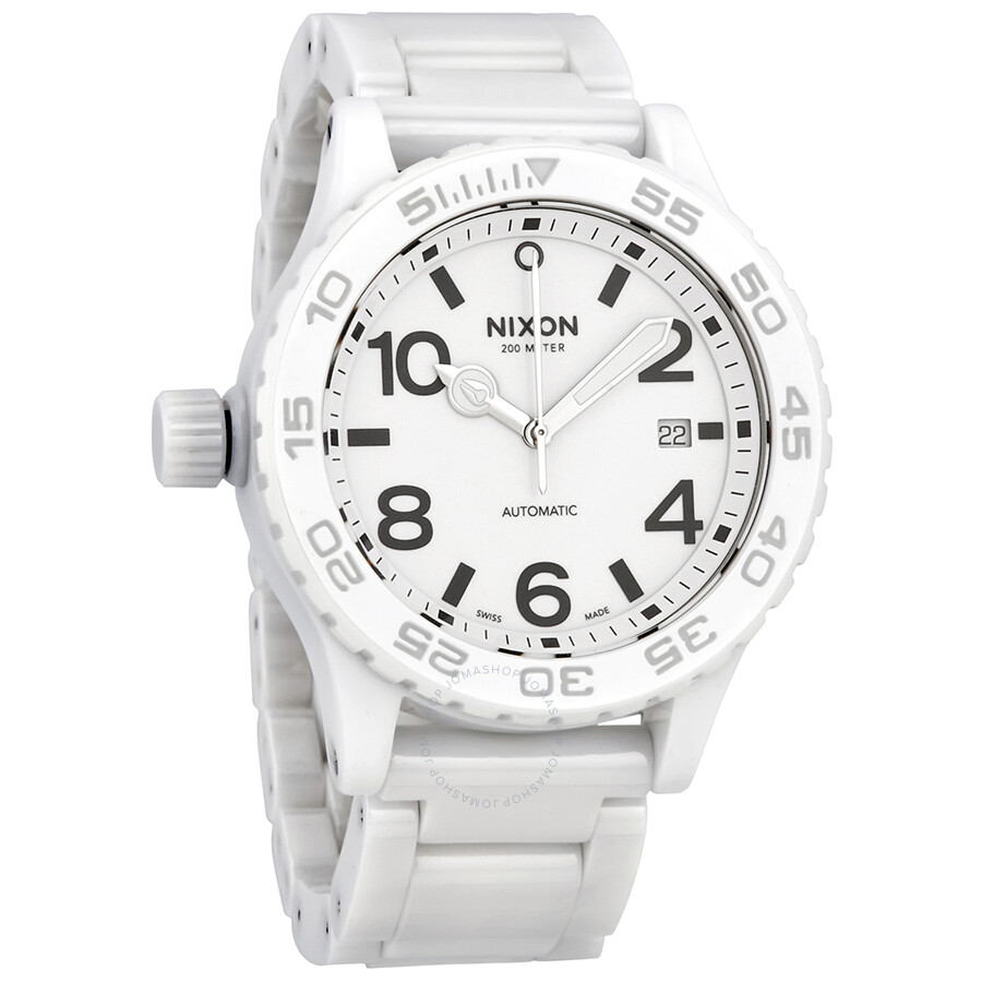 Nixon Ceramic 42-20 A1481126 Ceramic White | Dealer | EveryWatch