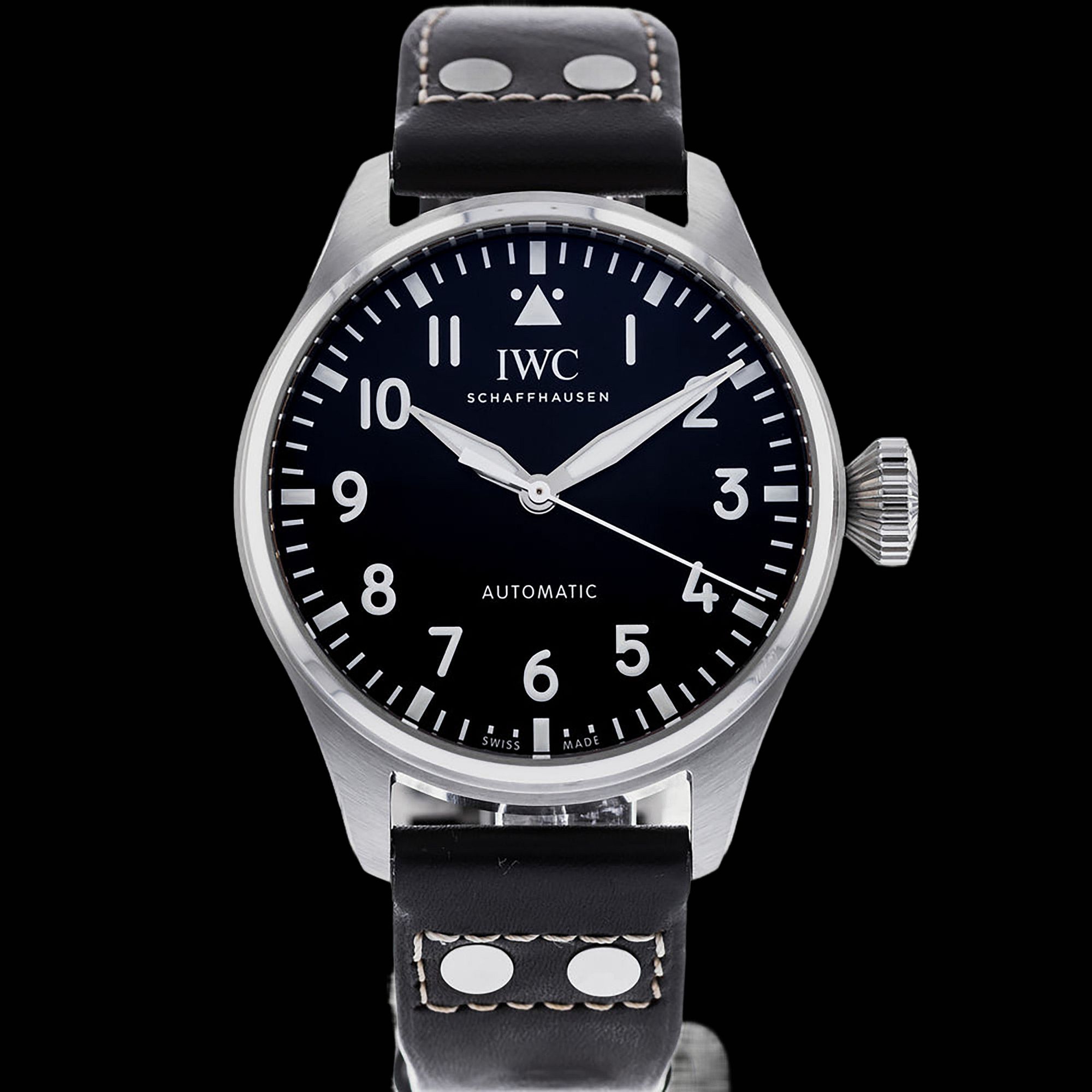 IWC Big Pilot IW329301 Stainless steel Black | 2402 | Fine Watches