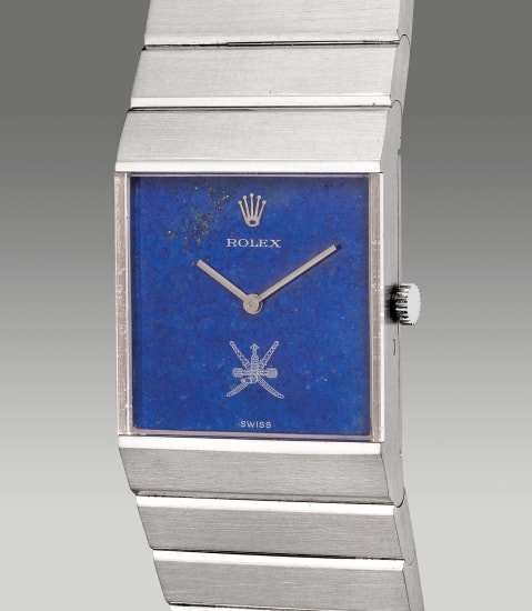 Rolex Cellini King Midas 3584 White gold Blue 1975 | The Hong Kong