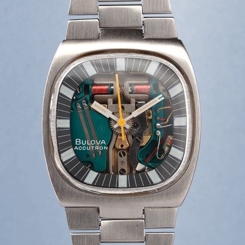 BULOVA Accutron 腕時計 Bulova Accutron 7396 Stainless steel Skeletonized 1960 Switzerland