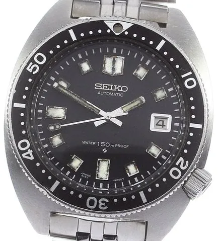 Seiko 6105-8000 Stainless steel Black Japan | Dealer | EveryWatch