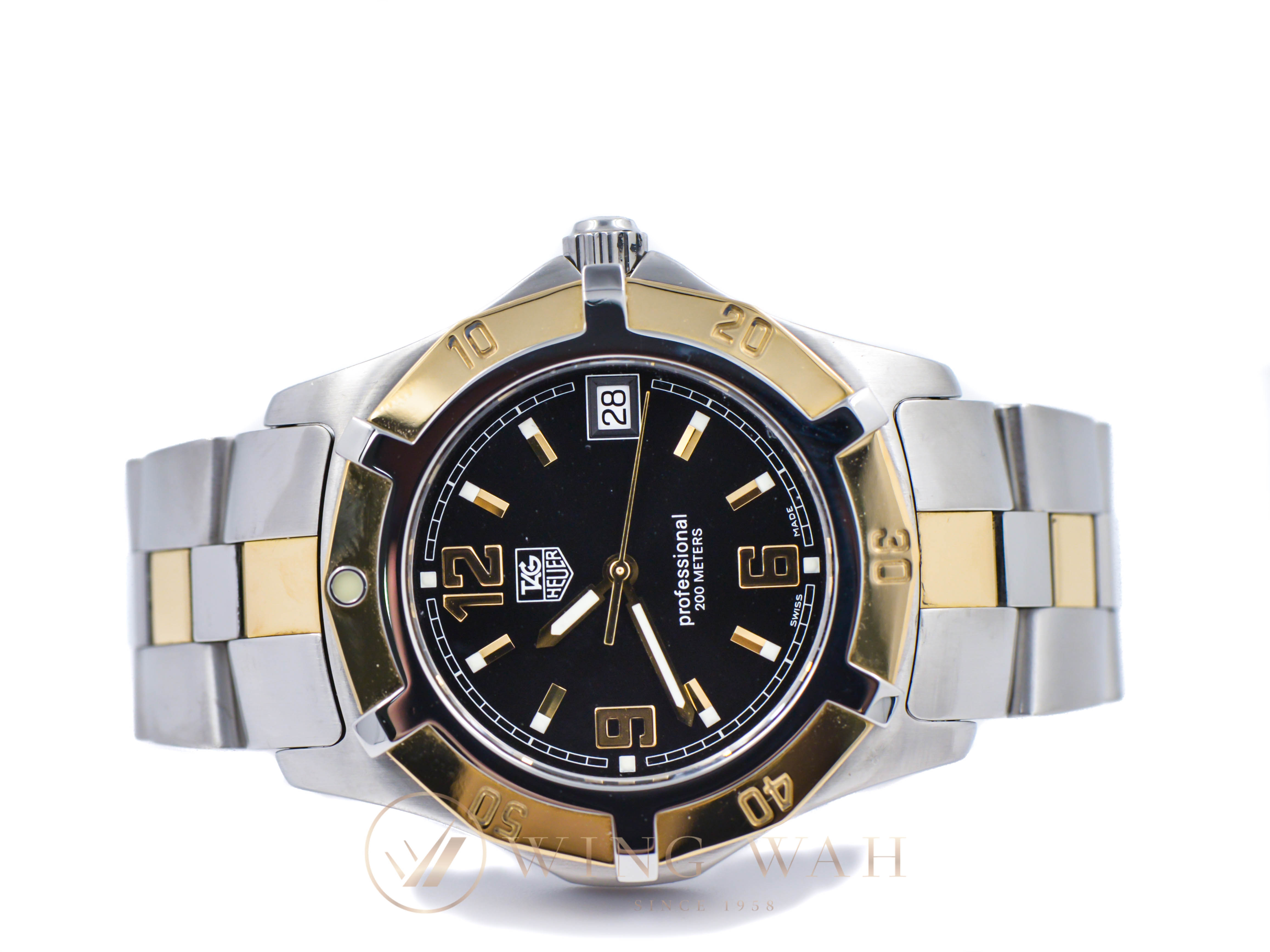 TAG Heuer 2000 Exclusive wn1154.bd0341 Stainless steel Black 2005