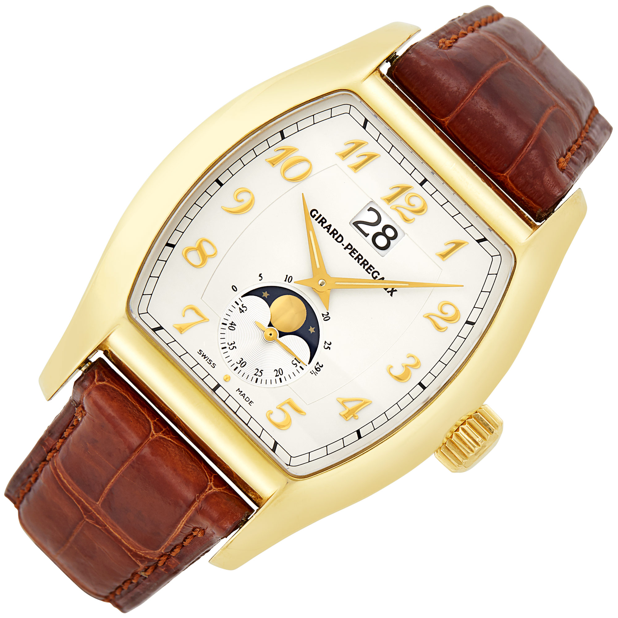 Girard-Perregaux Richeville 2760 Yellow gold Cream | Luxury