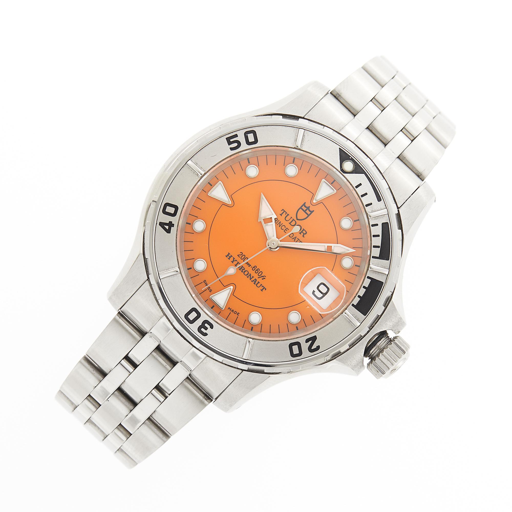 Tudor Prince Date 89190 Stainless steel Orange | Jewelry  display picture 1