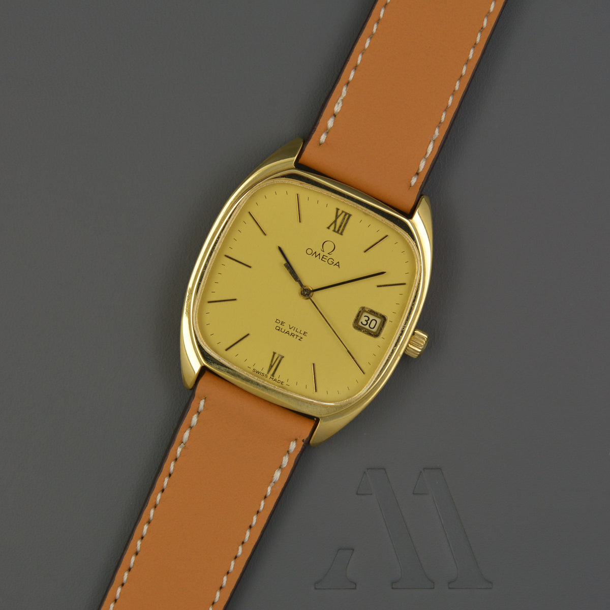 Omega De Ville 192 0040 18k yellow gold 1980 Germany | Dealer