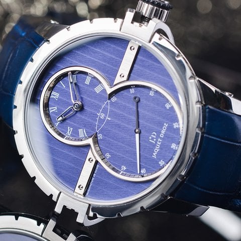 Jaquet Droz Grande Seconde SW J029020241 Stainless steel Blue