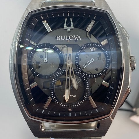 新品】BULOVA Curv 96A257 Herrenchronograph