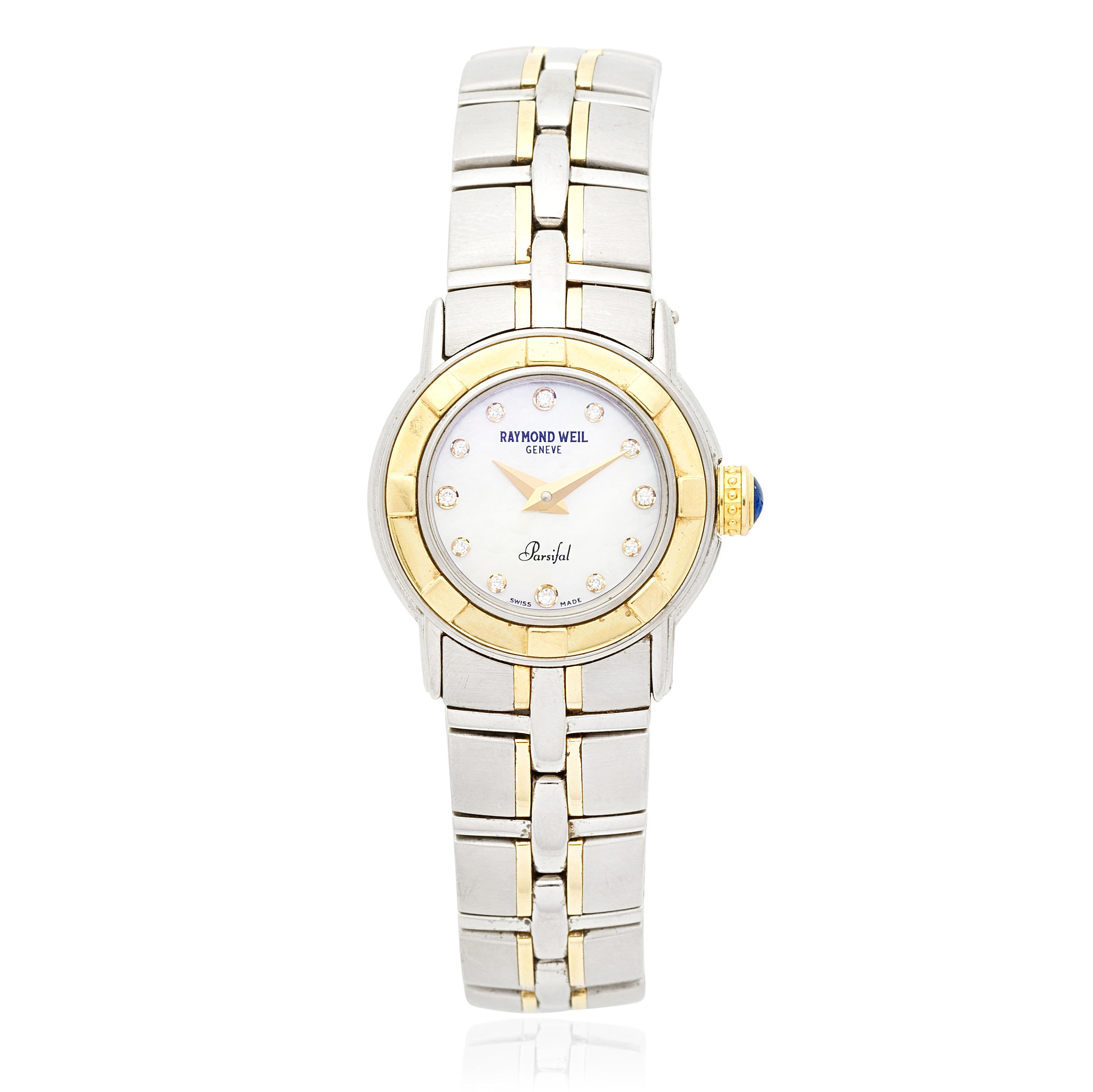 RAYMOND WEIL Parsifal Diamond Dial 9640 Watch Raymond Weil Parsifal 9640 White Mother of Pearl Dial & 18k  main image 2