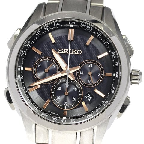 Seiko Brightz SAGA199/8B92-0AA0 Titanium Black | Dealer | EveryWatch